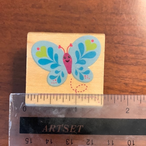 Teen tween girl wood mounted rubber stamp set collection - Picture 5 of 6